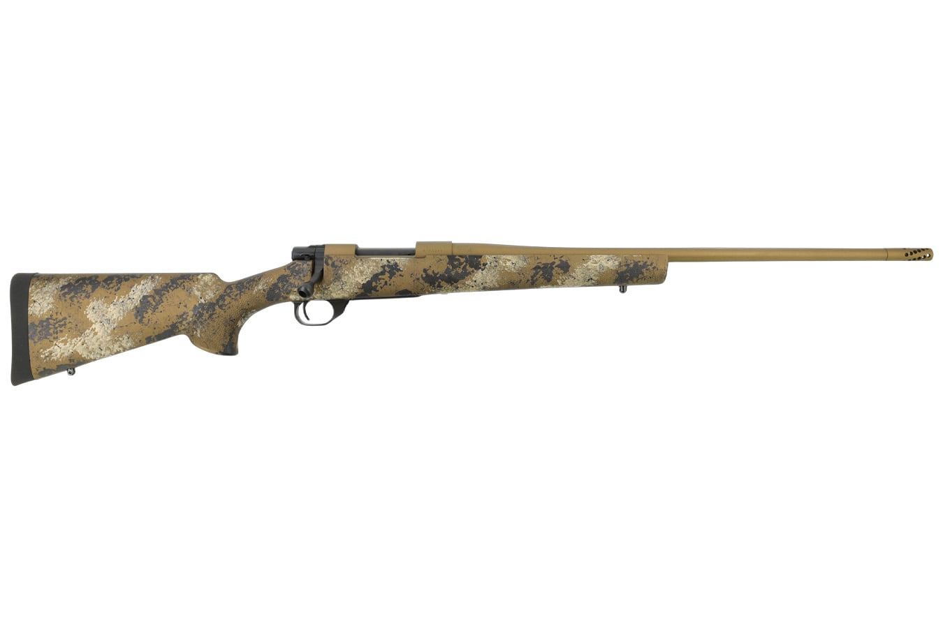 Howa M1500 Fence Line 308 Win Bolt Action Rifle with  Scorched Earth Camo Stock