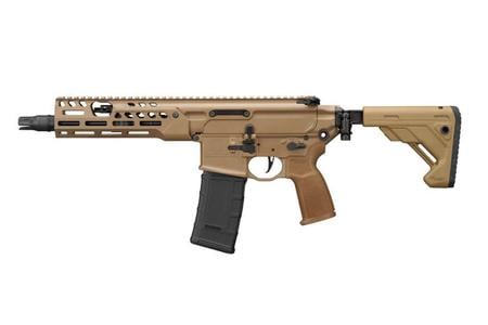 SIG SAUER SIGMCX, 300 BLK, SBR, 9IN, IR CERAKOTE, FDE, SEMI, FOLD TELE, AL MLOK HG, (1) 30