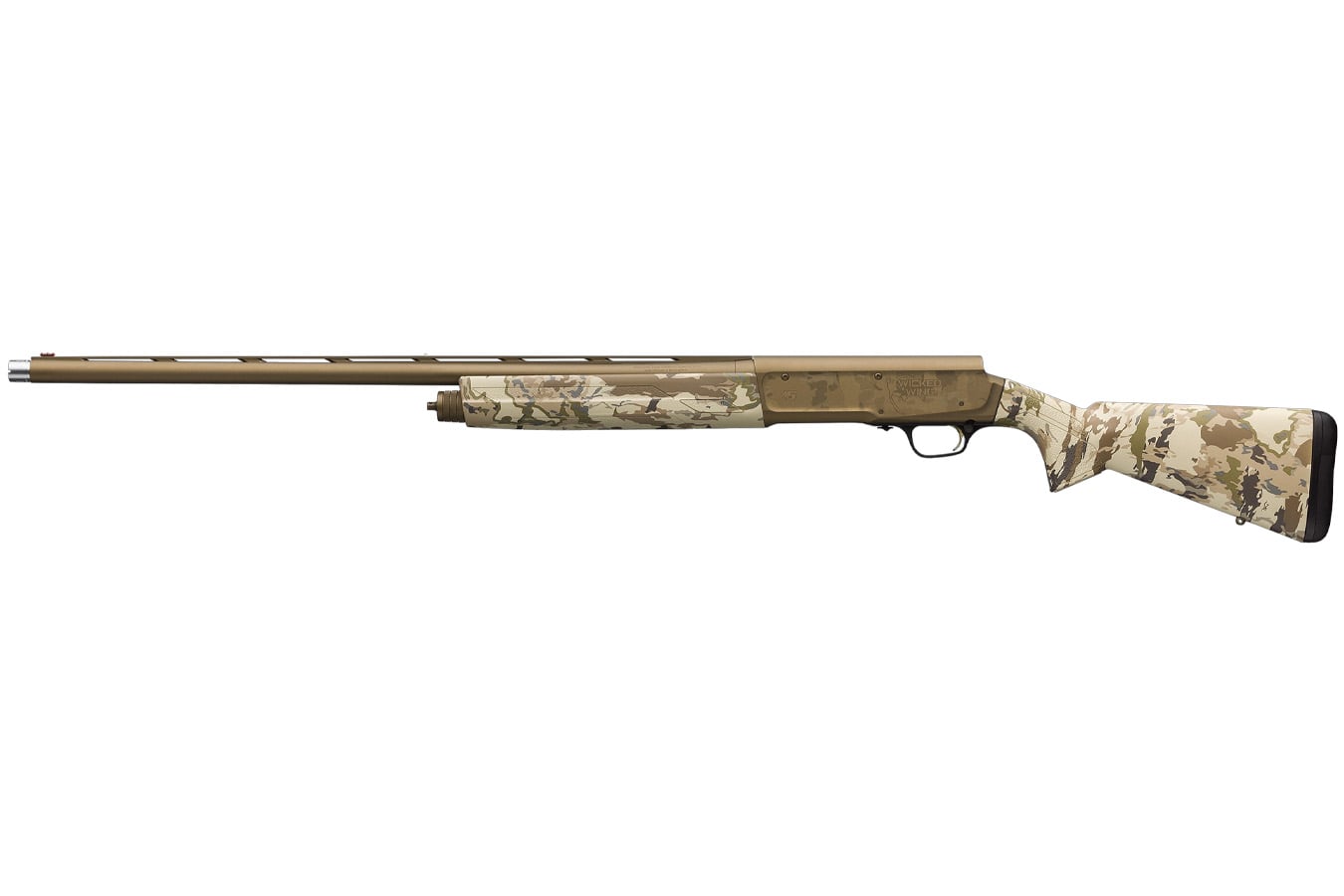 Browning A5 Wicked Wing 16 Gauge Semi Auto Shotgun with Burnt Bronze Finish