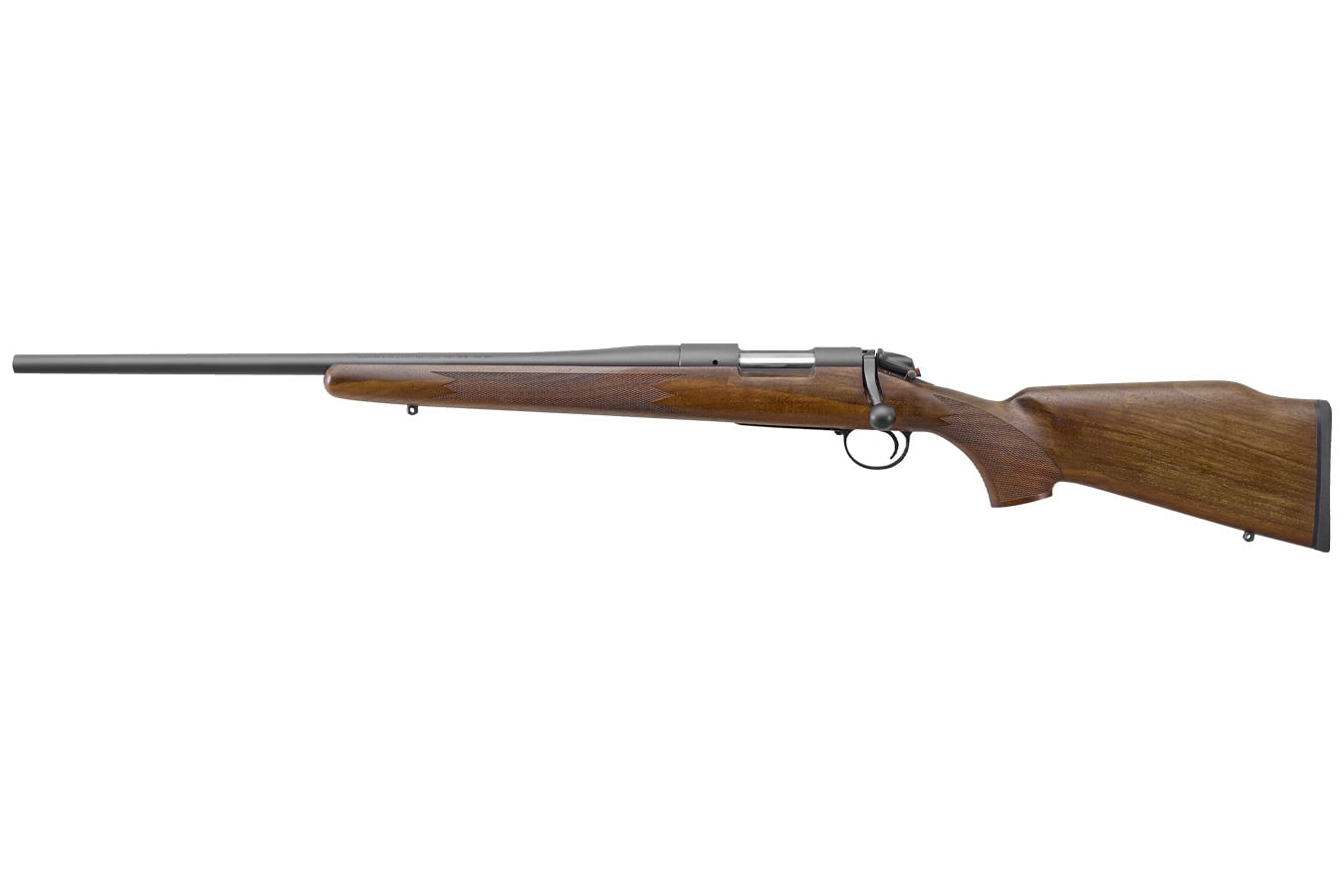 Bergara B-14 Timber 243 Win Bolt Action Rifle with Walnut Monte Carlo Stock (Left Hand)