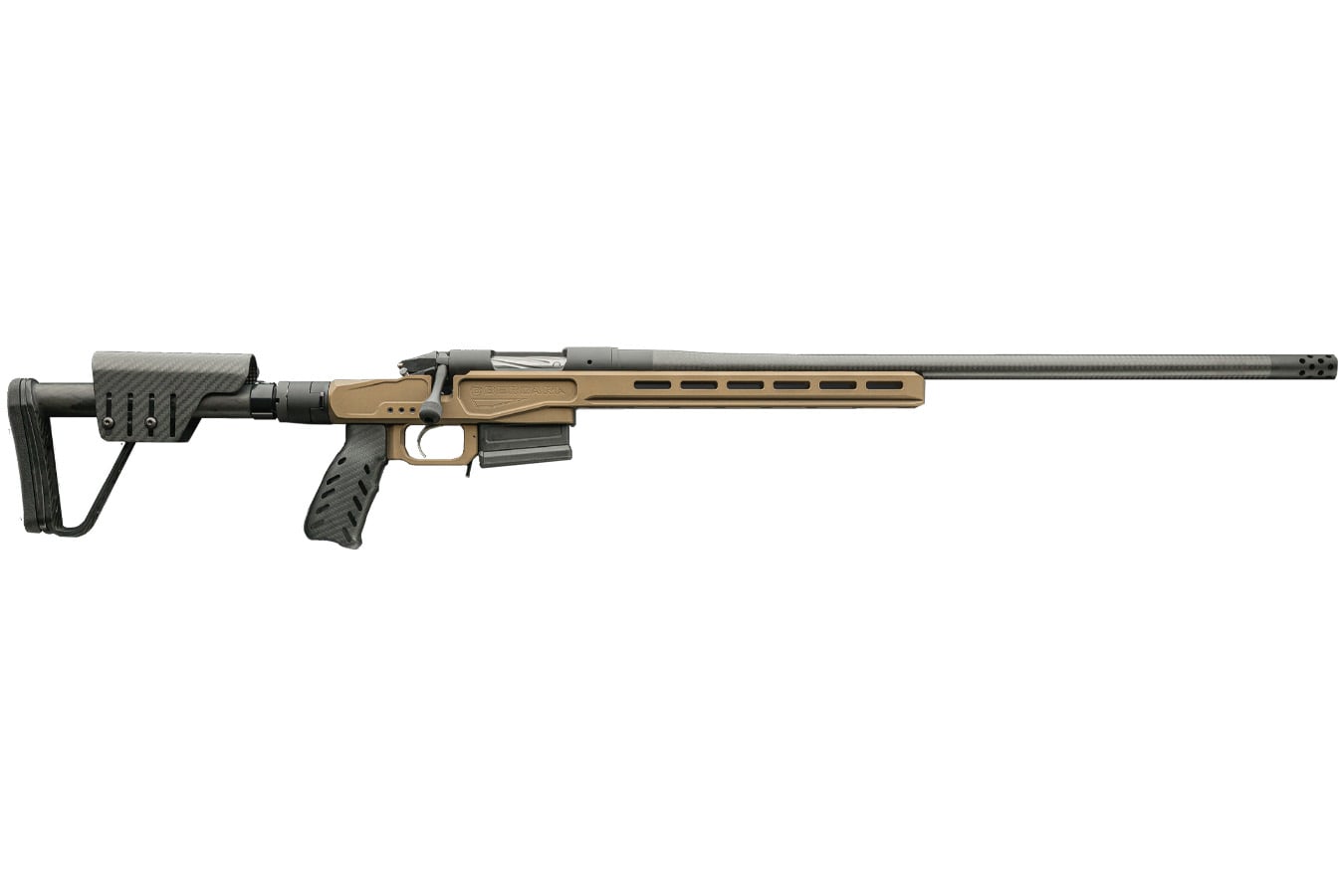 Bergara MgLite 300 Win Mag Bolt Action Rifle with Burnt Bronze Cerakote