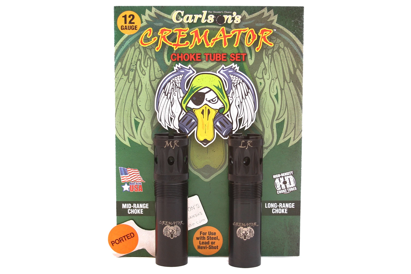 Carlsons Choke Tubes Cremator Ported Choke Tubes – 12 Gauge 2-Pack