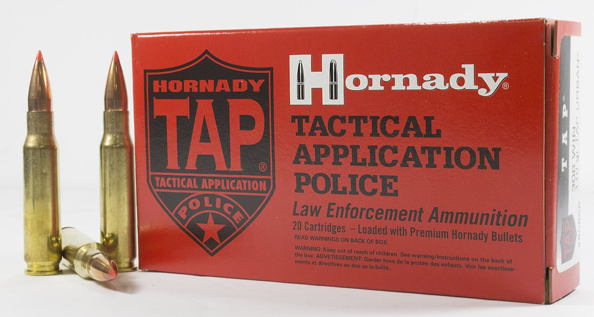 HORNADY 308 WIN 110 GR TAP URBAN