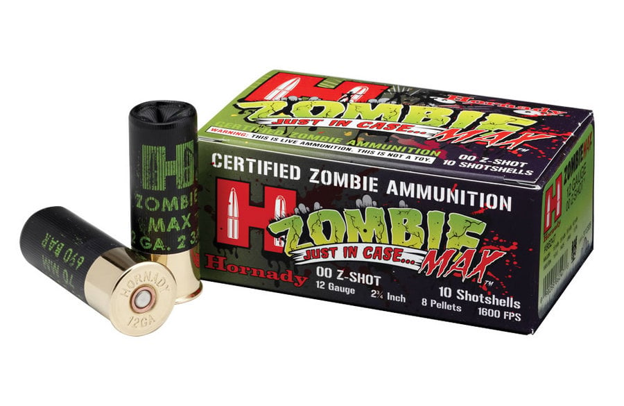 HORNADY 12 GA 00 BUCK ZOMBIE-MAX