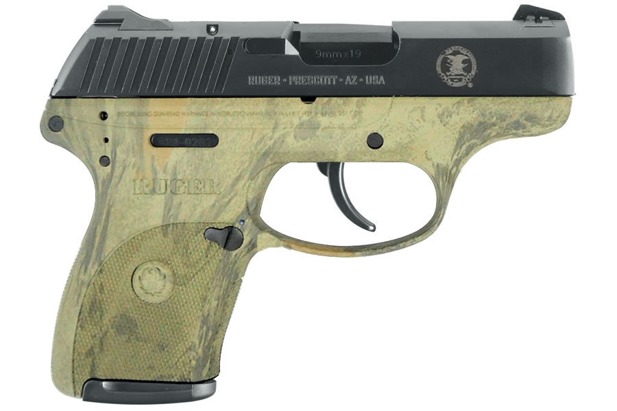 Ruger LC9 9mm Centerfire Pistol Special Edition with NRA Camo Frame