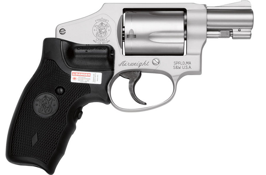 SMITH AND WESSON 642 38 SPL WITH CRIMSON TRACE LASERGRIP