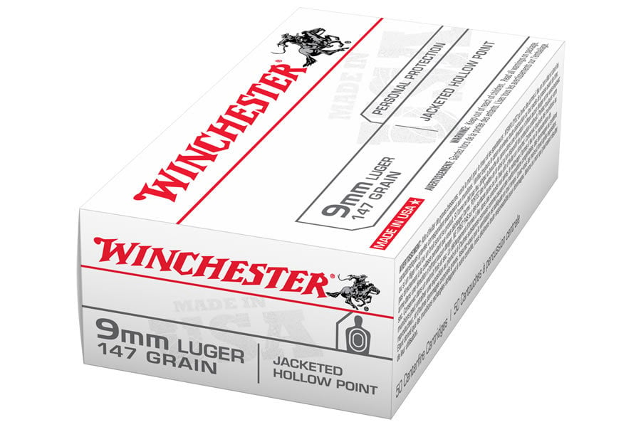 WINCHESTER AMMO 9MM 147 GR JHP