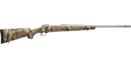 SAVAGE 116 Bear Hunter 338 WIN MAG Stainless Bolt Action Rifle with Camo Stock