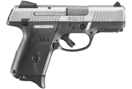 RUGER SR9C Compact 9mm Stainless Centerfire Pistol with 3 Mags