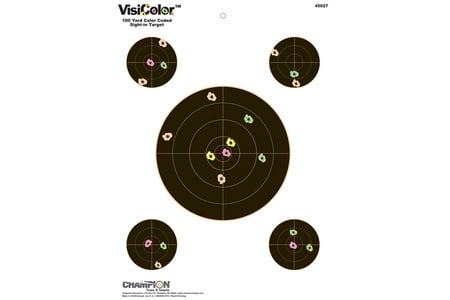 CHAMPION TARGET COMPANY VISICOLOR SIGHT-IN (8/PK)