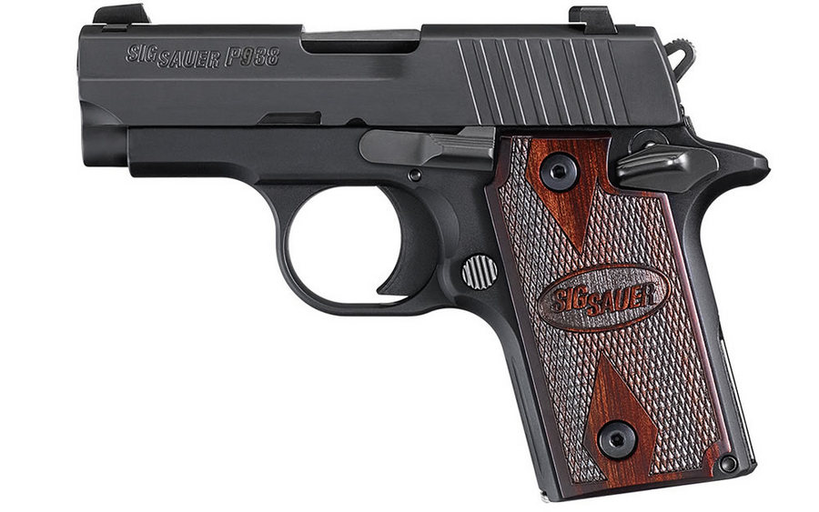 P938 ROSEWOOD 9MM WITH NIGHT SIGHTS (LE)