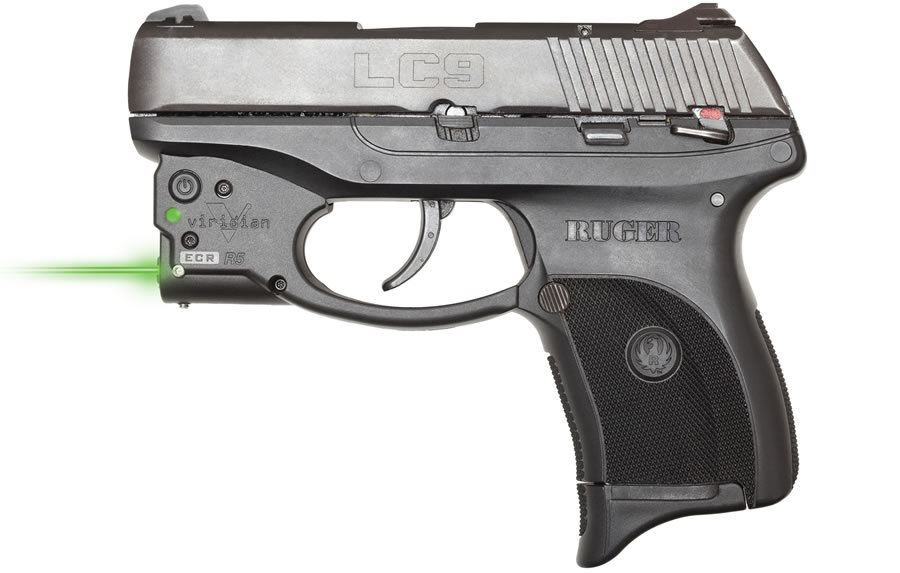 Ruger LC9 9mm Centerfire Pistol with Viridian R5 Green Laser