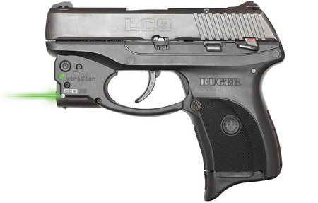 RUGER LC9 9mm Centerfire Pistol with Viridian R5 Green Laser