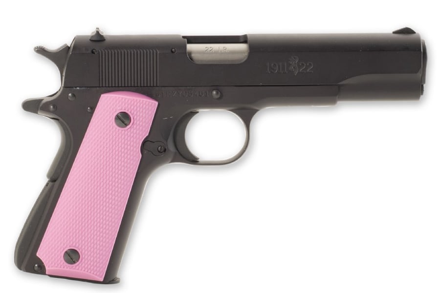 BROWNING FIREARMS 1911-22 22LR BLACK/PINK COMPOSITE PISTOL