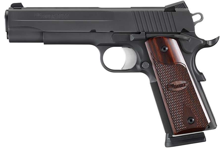 SIG SAUER 1911 NITRON 45ACP W/ ROSEWOOD GRIPS (LE)