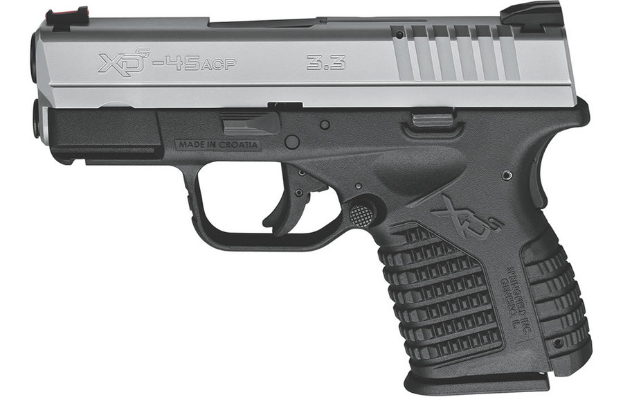 SPRINGFIELD XDS 3.3 SINGLE STACK 45ACP BI-TONE