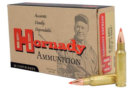 HORNADY 6.8mm SPC 110 gr V-Max 20/Box