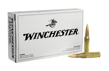 WINCHESTER AMMO 7.62X51MM 147 GR FMJ STEEL JACKET 20/BOX