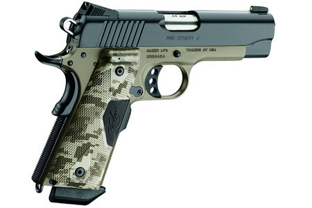 KIMBER Pro Covert II 45 ACP 1911 Pistol with Dark Earth Camo Finish