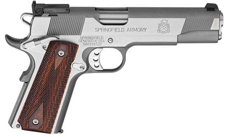 SPRINGFIELD 1911 Loaded Target 45ACP Stainless Steel