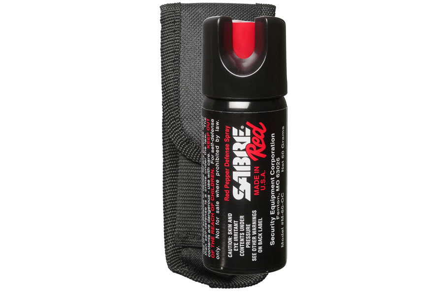 SABRE MAXIMUM STRENGTH PEPPER SPRAY W/HOLSTER