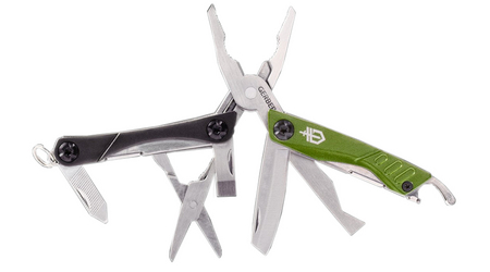 DIME MICRO TOOL, GREEN, CLAM PACK
