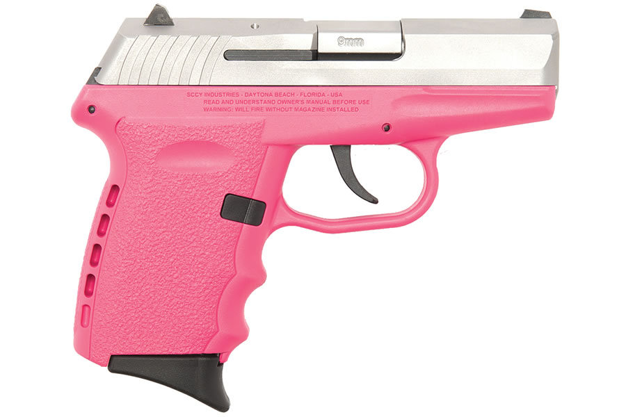 SCCY CPX-2 9MM PINK STAINLESS PISTOL