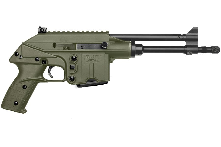 Kel-Tec PLR-16 5.56mm Semi-Automatic Green Pistol