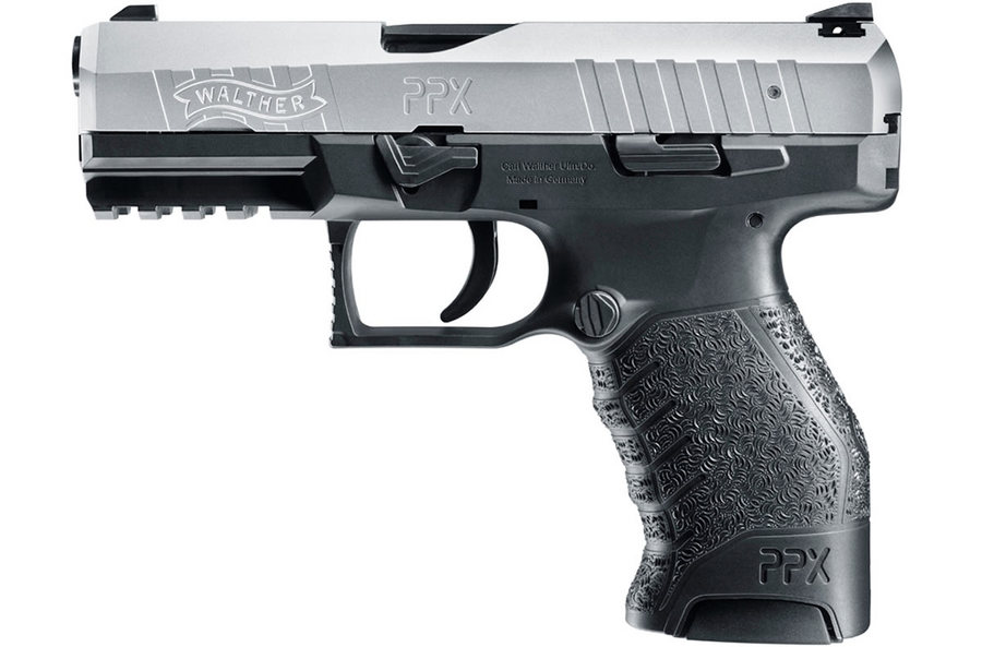 WALTHER PPX M1 9MM STAINLESS PISTOL