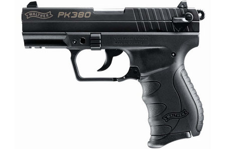WALTHER PK380 380ACP WITH BLACK FRAME