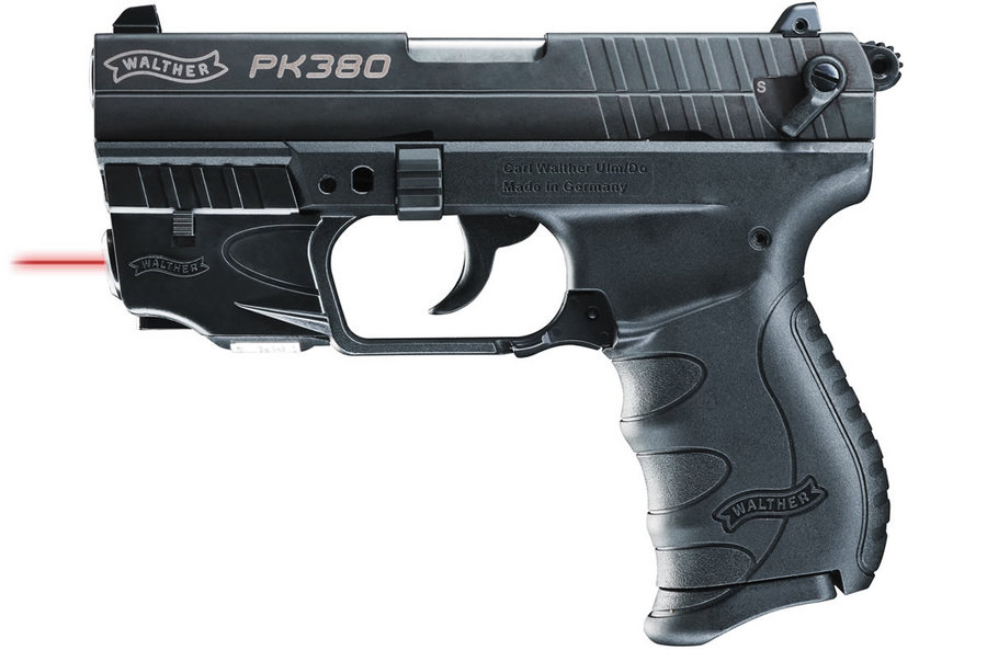 WALTHER PK380 380ACP WITH RED LASER SIGHT