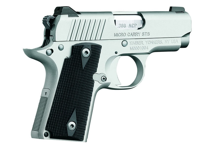 KIMBER MICRO CARRY STAINLESS 380ACP