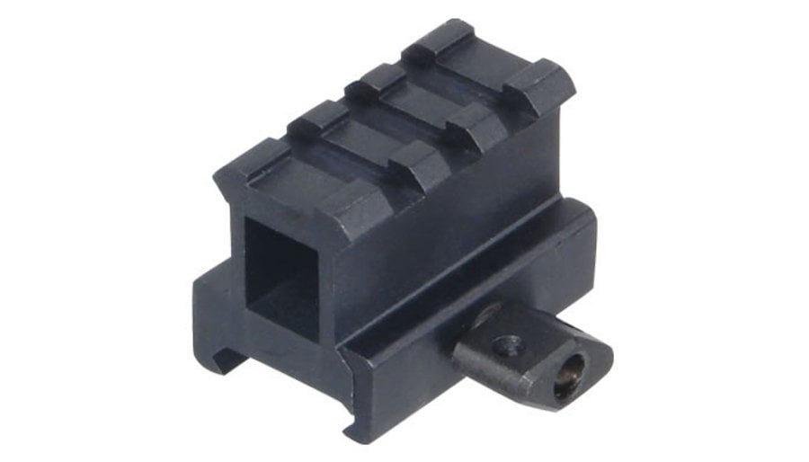 Leapers High Profile Riser Mount with 3 Slots (1-inch Saddle Height)