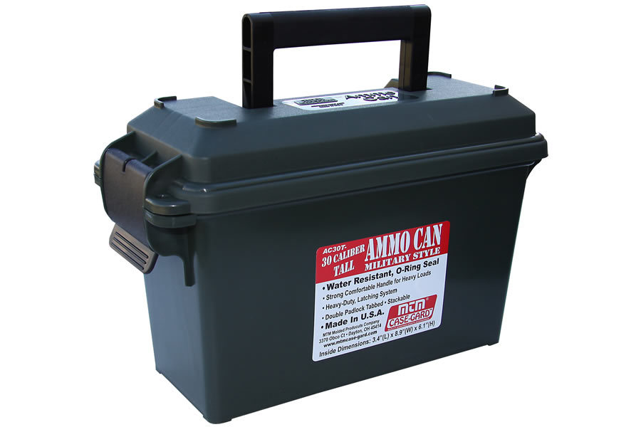 MTM 30 CAL FOREST GREEN TALL AMMO CAN