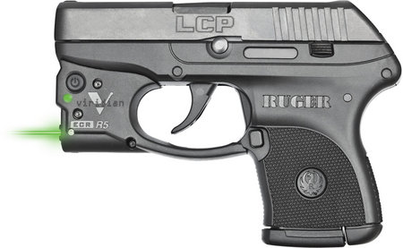 LCP 380ACP WITH VIRIDIAN GREEN LASER