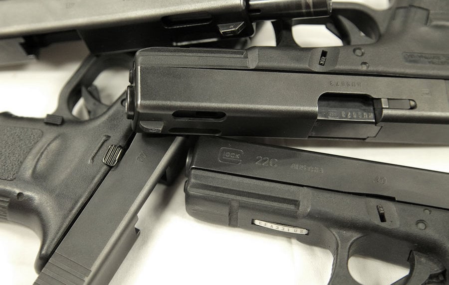 GLOCK 22C GEN3 40SW COMPENSATED POLICE TRADES