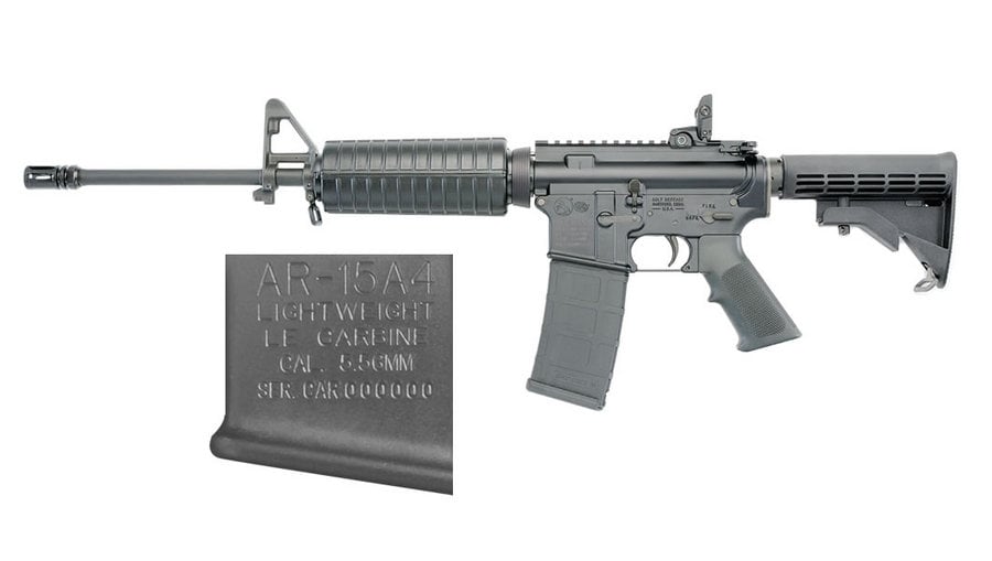 COLT AR-15A4 LIGHTWEIGHT LE CARBINE 5.56