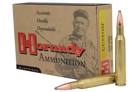 HORNADY 270 Win 150 gr Interlock SP Custom 20/Box