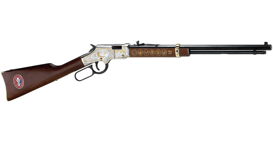 HENRY REPEATING ARMS EAGLE SCOUT TRIBUTE HEIRLOOM RIFLE