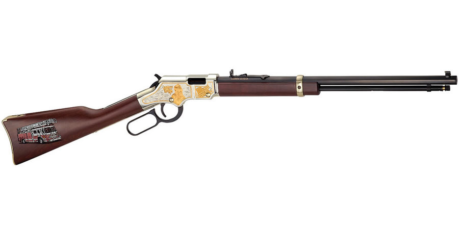 HENRY REPEATING ARMS FIREFIGHTER TRIBUTE HEIRLOOM RIFLE
