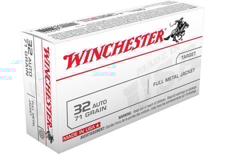 Winchester 32 Auto 71 gr FMJ 50/Box