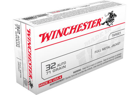 WINCHESTER AMMO 32 Auto 71 gr FMJ 50/Box