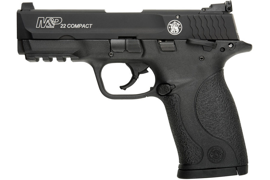 SMITH AND WESSON MP22 22LR COMPACT WITH TACTICAL RAIL