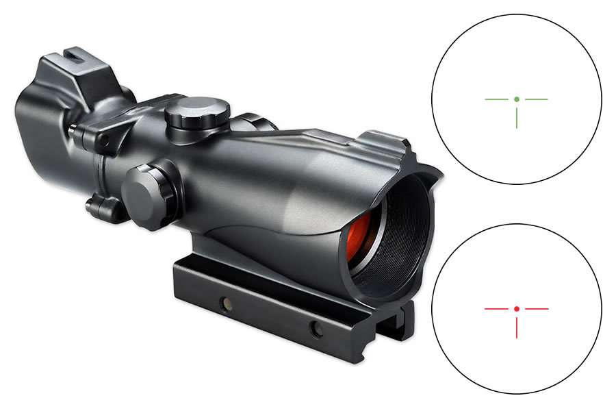 1X MP RED / GREEN T-DOT RETICLE AR-OPTIC