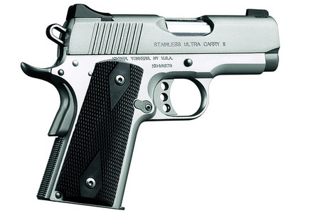 STAINLESS ULTRA CARRY II 9MM PISTOL