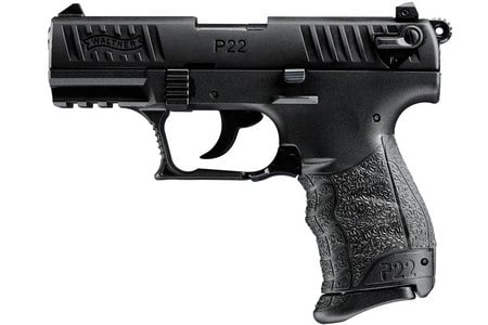 WALTHER P22 22LR Black Rimfire Pistol