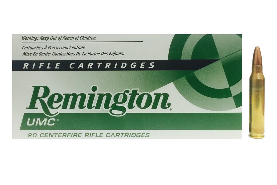 Remington 223 Rem 50 gr Jacketed Hollow Point UMC 200 Rounds