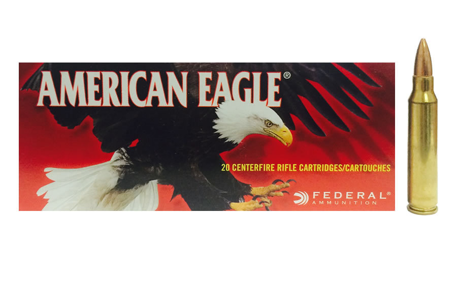 FEDERAL AMMUNITION 223 REM 62 GR FMJ BT