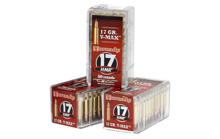 HORNADY 17 HMR 17 gr V-Max Varmint Express 50/Box