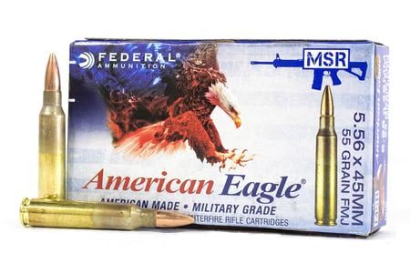 FEDERAL AMMUNITION XM193 5.56mm 55 gr MC-BT 20/Box